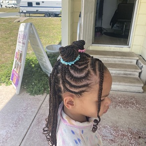 Medium Knotless Braids
