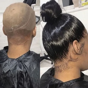 Medium Knotless Braids