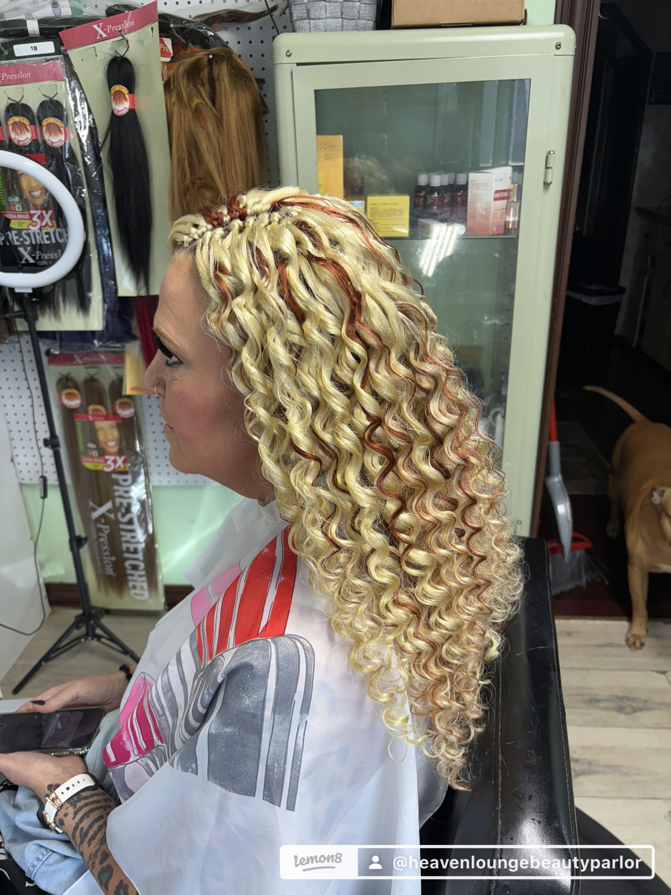 Medium Knotless Braids